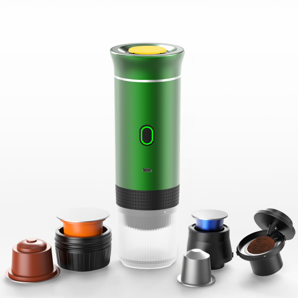 Espressor Mobil - Cafea instant Oriunde , Oricând